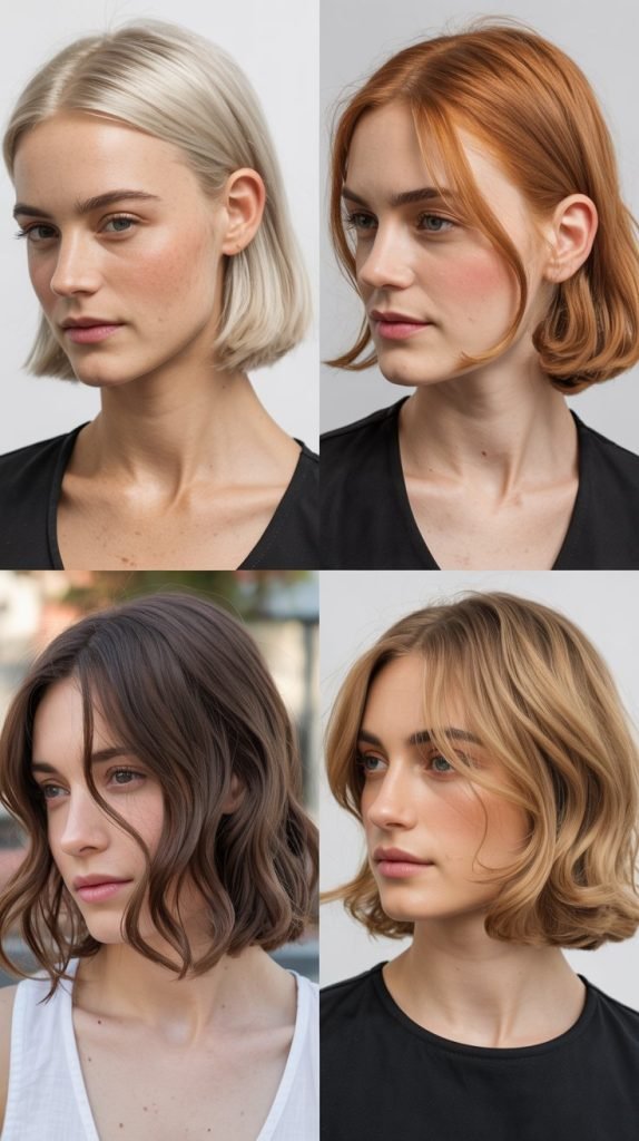 French Bob at Jaw Length