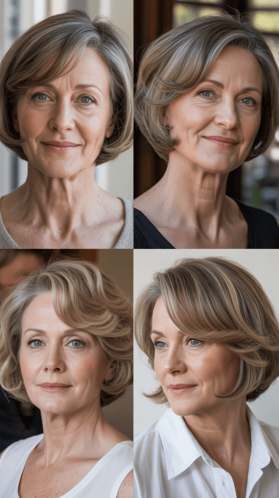 Curved Bob with Soft Angles