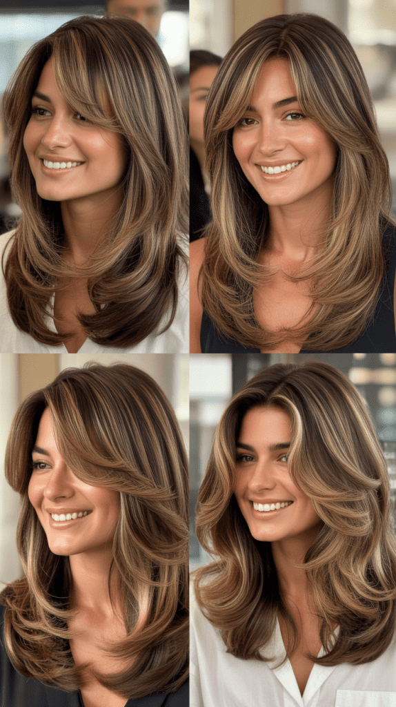 Layers with Caramel Balayage