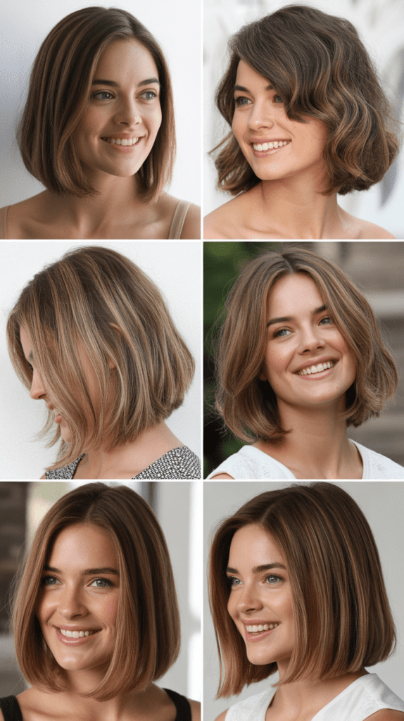 Layered Shoulder-Length Bob