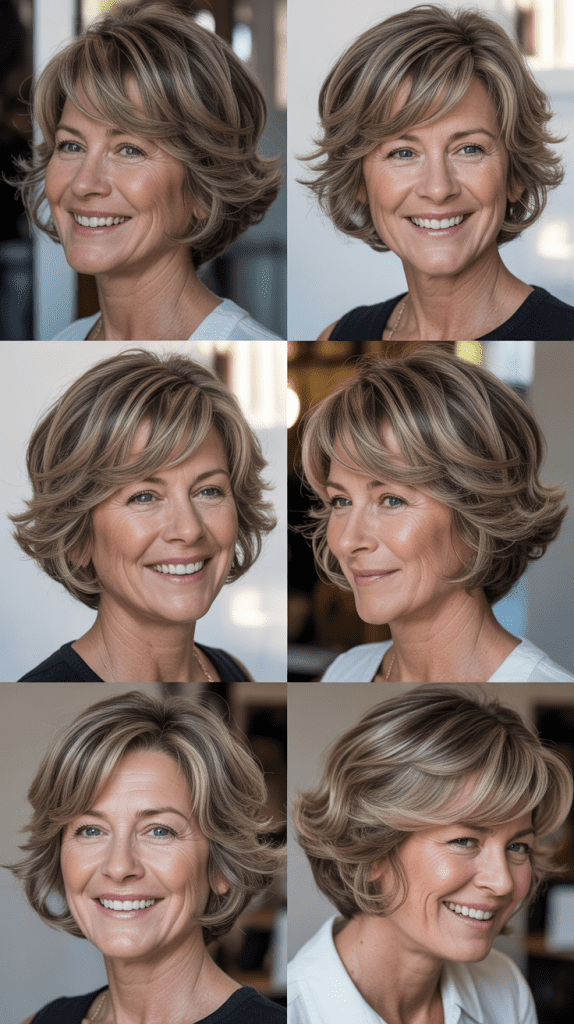 Piece-y Bob with Texture