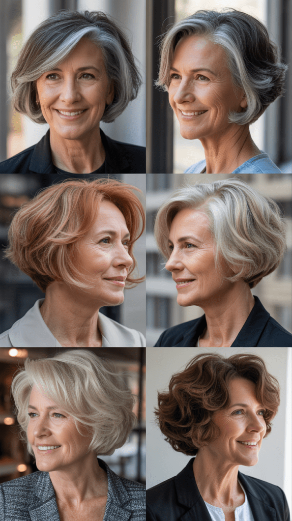 Asymmetrical Bob with Longer Front