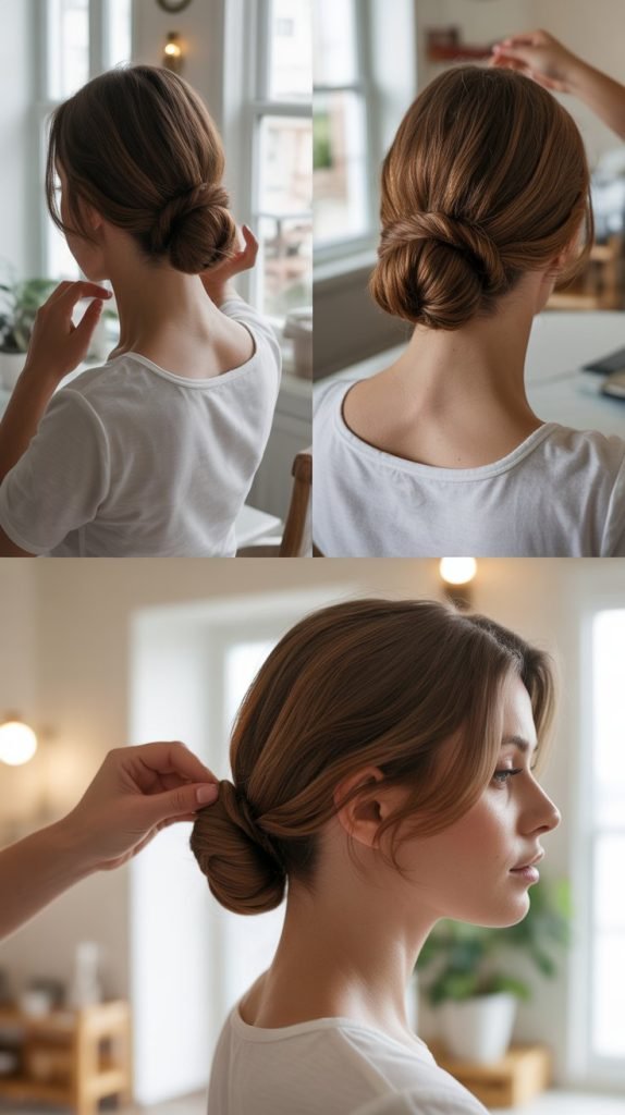 The Classic Low Bun