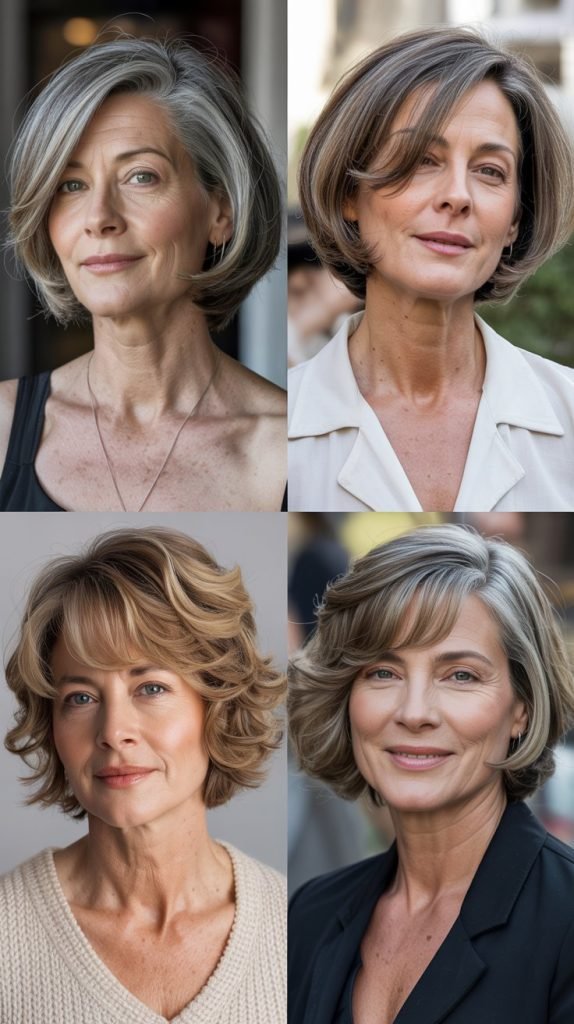 Chin-Length Cut with Wispy Ends