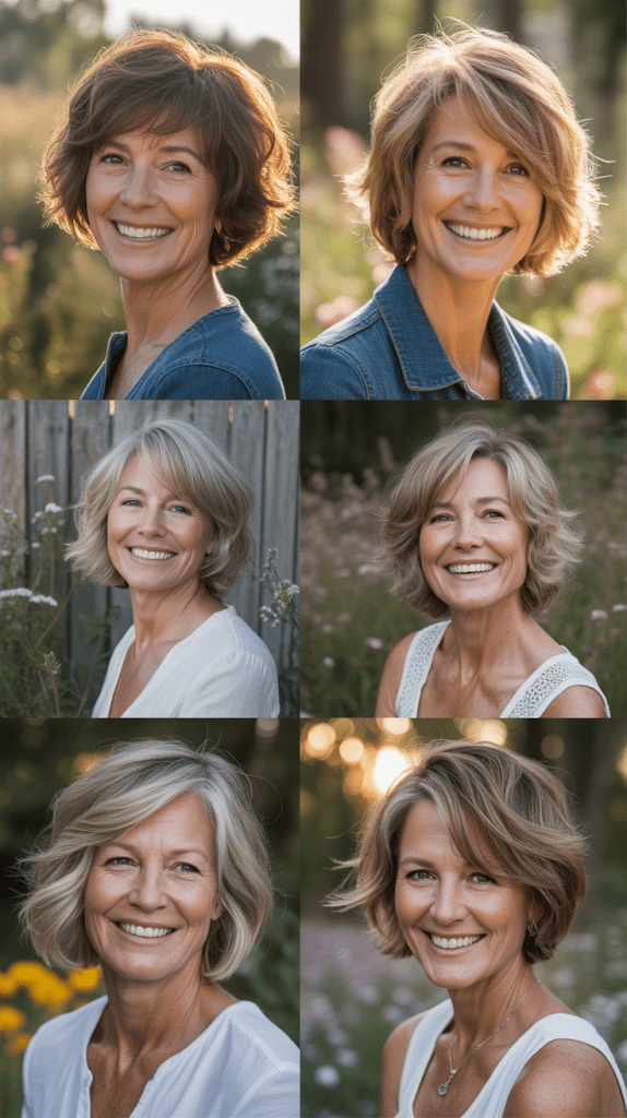 Shaggy Bob with Wispy Ends