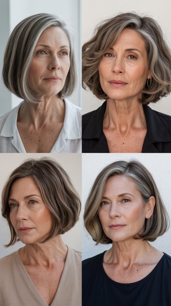 Disconnected Chin-Length Cut