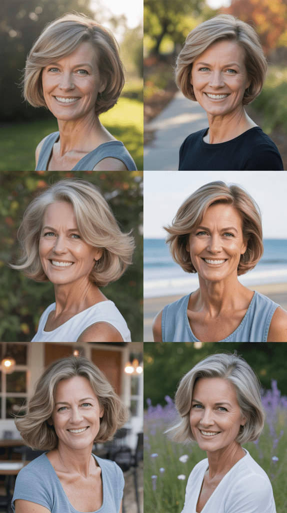 Angled Lob (Long Bob)