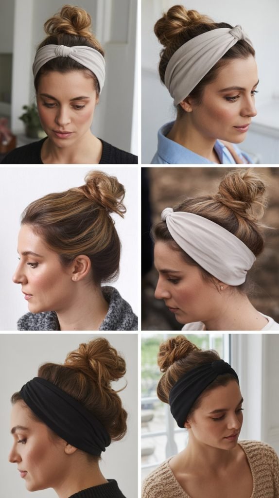 The Top Knot with Headband