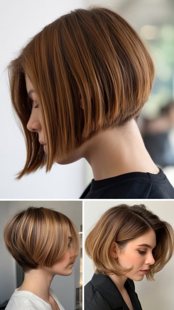  Graduated Bob with Beveled Edges