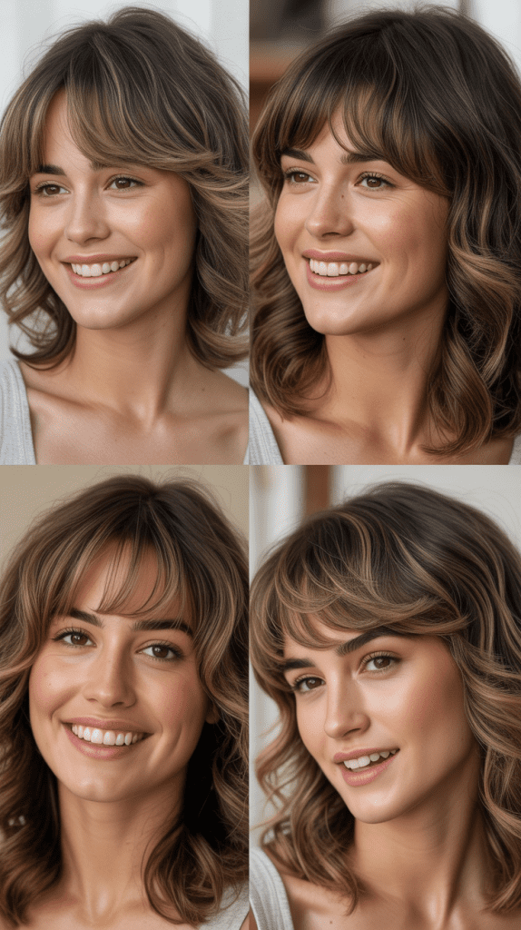 Textured Fringe with Loose Waves