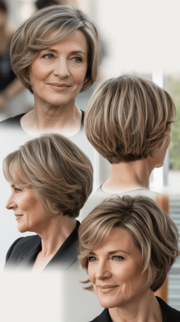 Stacked Bob with Nape Detail