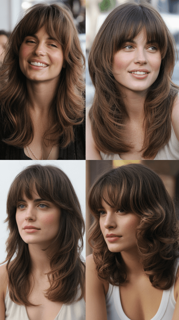 Full Fringe With Layered Sides