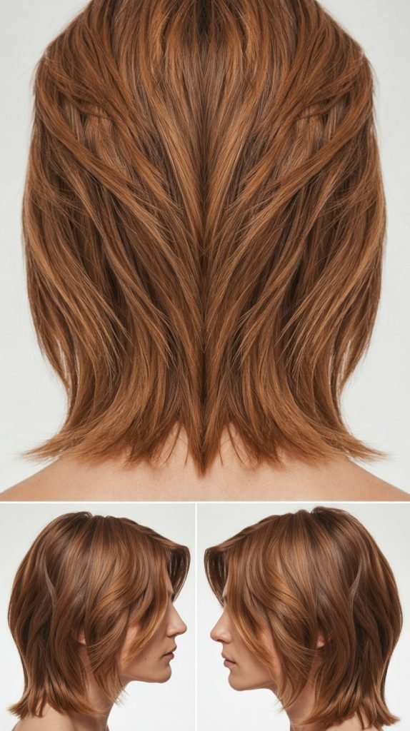  V-Cut Layers With Pointed Ends