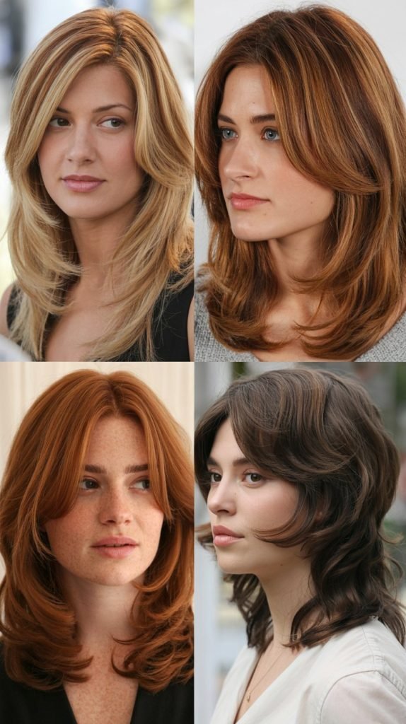 28. Layered Collarbone Cut