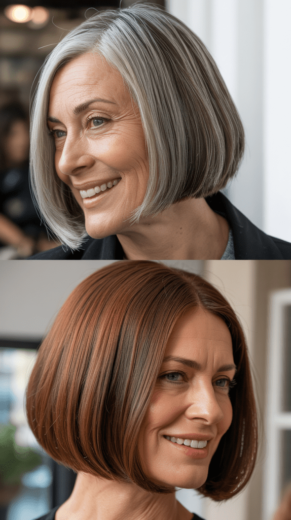 Sleek Straight Bob