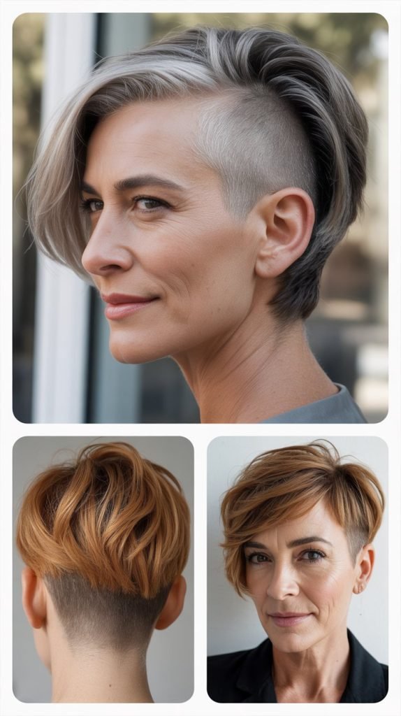 Long Pixie with Undercut