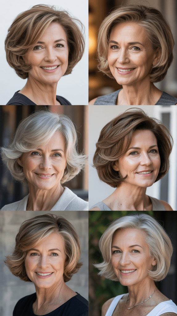 Rounded Bob with Soft Layers