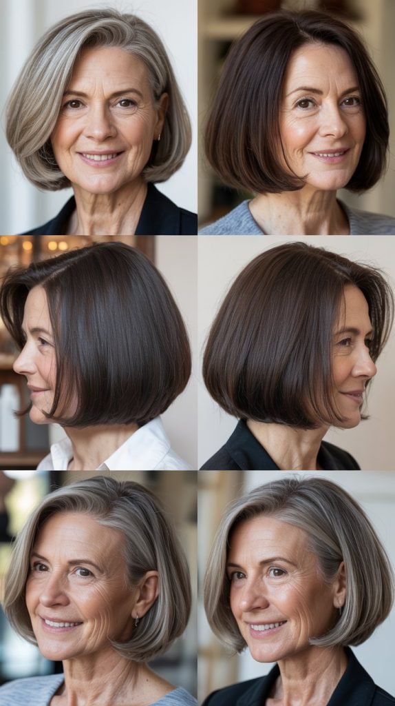  Sleek Chin-Length Bob