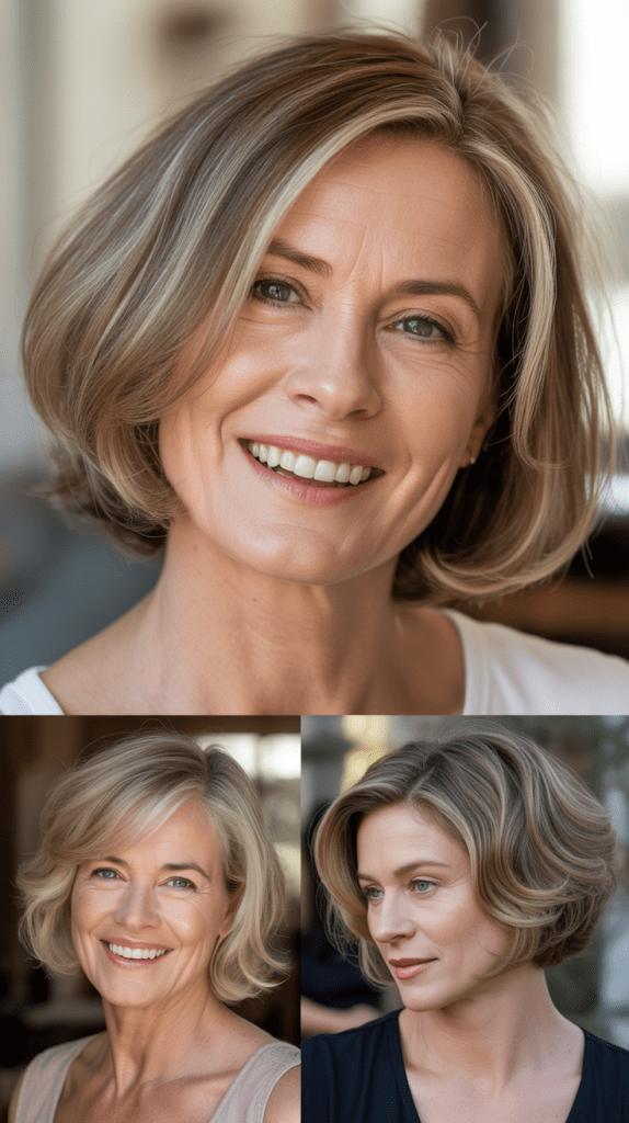 Tousled Bob with Effortless Movement