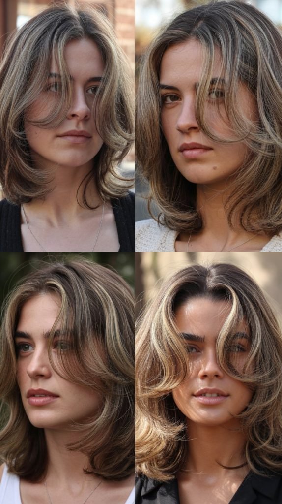 Face-Framing Feathered Layers