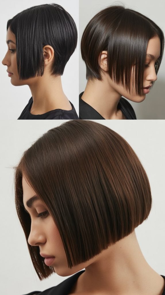 18. Sleek and Straight