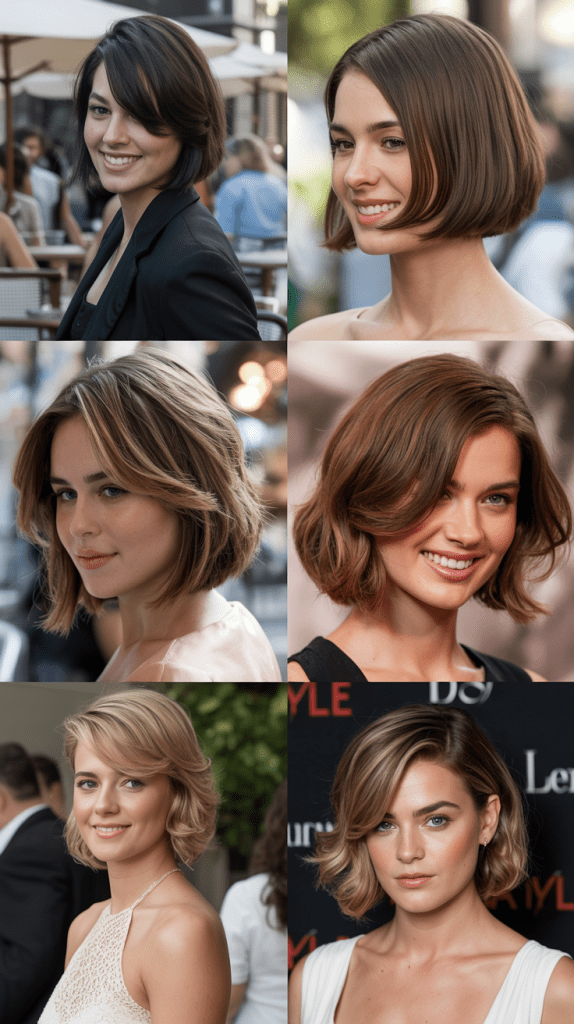 Side-Swept Long Bob