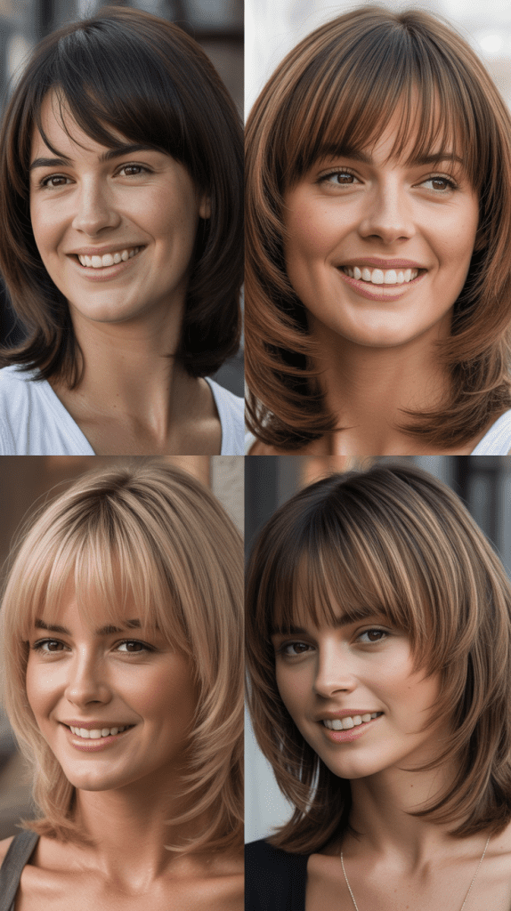 Long Fringe with Face-Framing Layers
