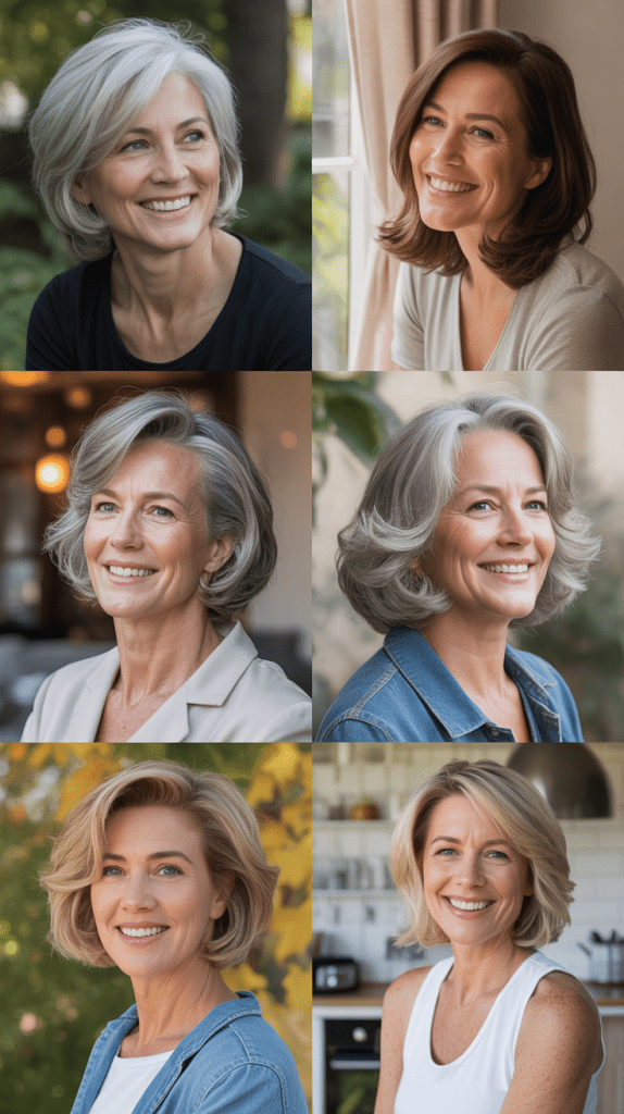 Choppy Bob with Bangs