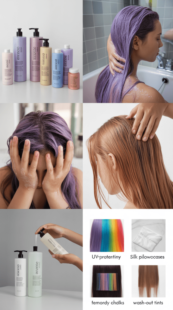 Color Maintenance for Shoulder-Length Layers