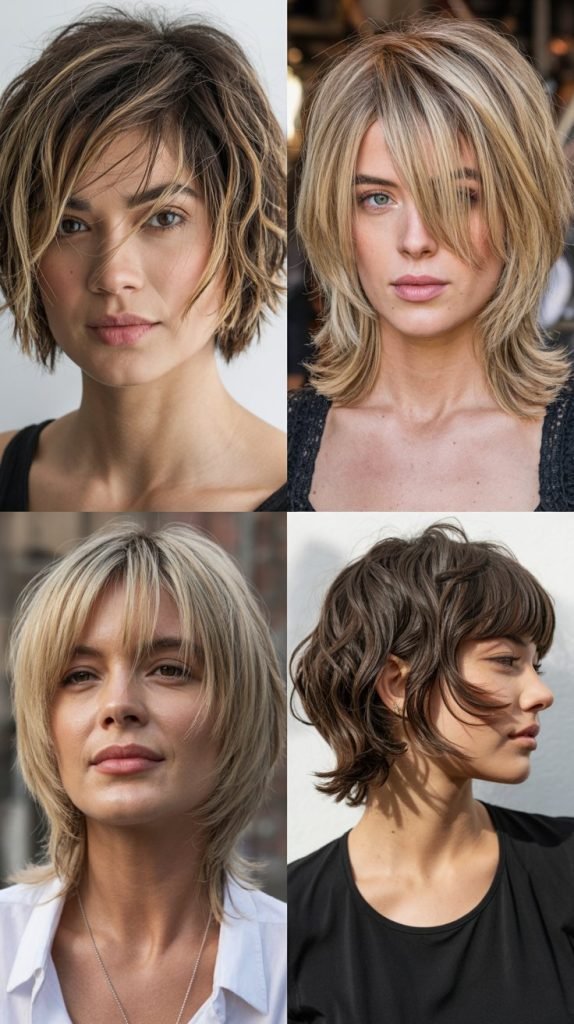  Choppy Layers Throughout with Shortest at Face