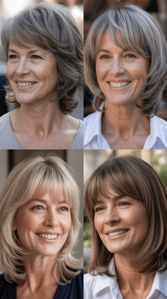 Piecey Curtain Wispy Bangs