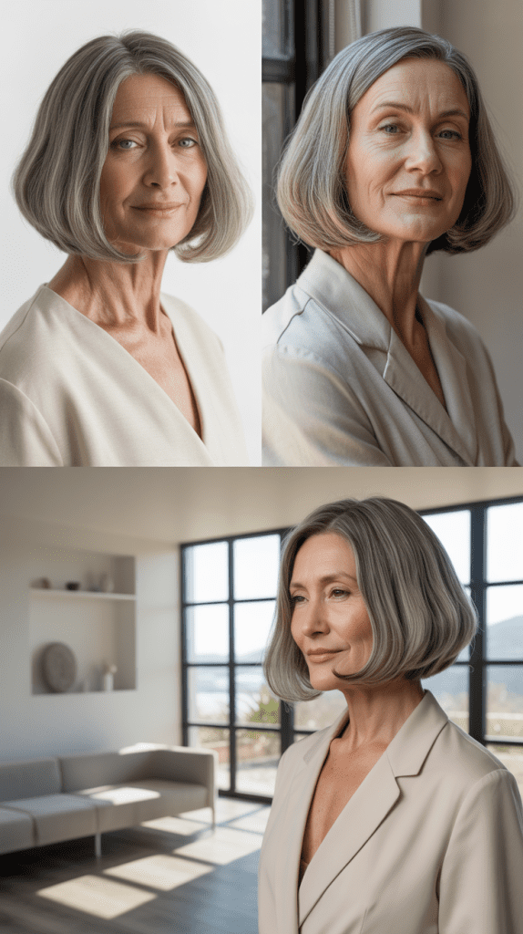 Straight-Across Bob: Modern Minimalism