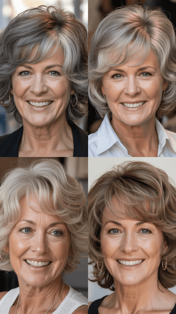 Voluminous Blowout with Face-Framing Layers