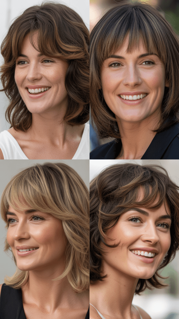 Customizable Shag With Adjustable Bangs