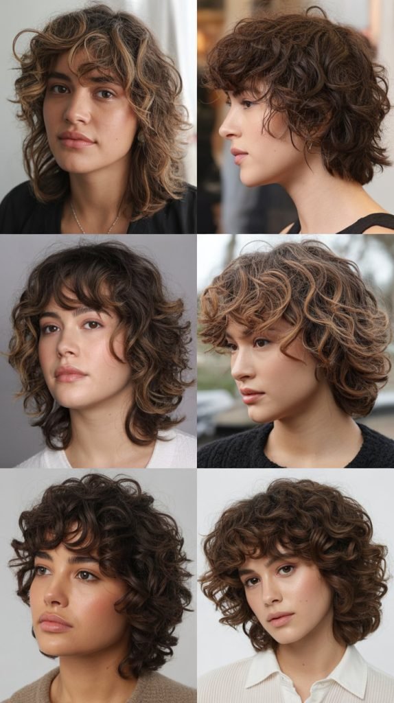 Curly Shag for Textured Thick Hair