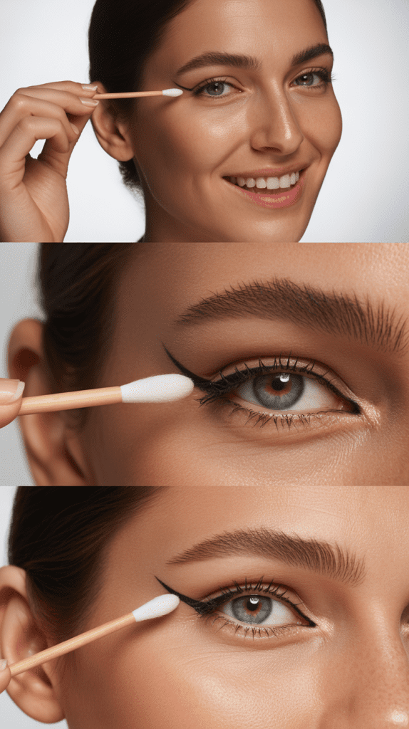 Use Q-Tips for Cleanup and Precision