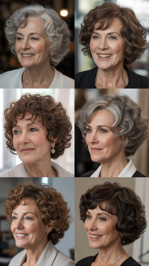Voluminous Curly Bob: Embracing Fullness