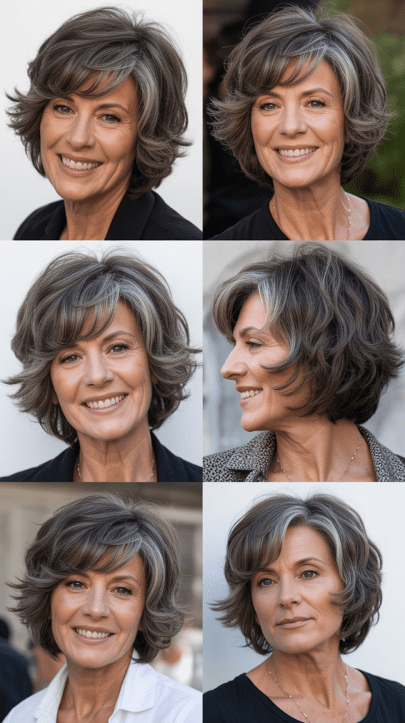 Choppy Layered Bob: Edgy Texture