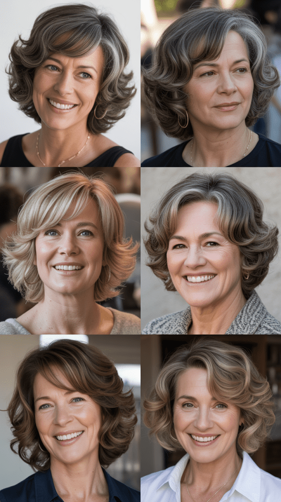 Layered Wavy Bob