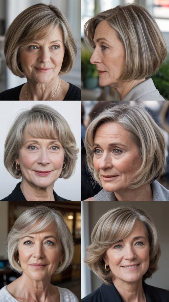  Classic Rounded Chin-Length Bob