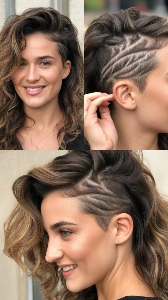  Undercut with Layered Top