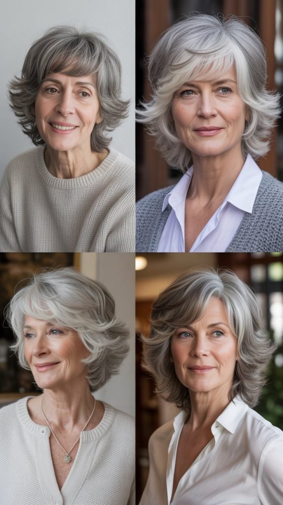 . Sleek One-Length Cut