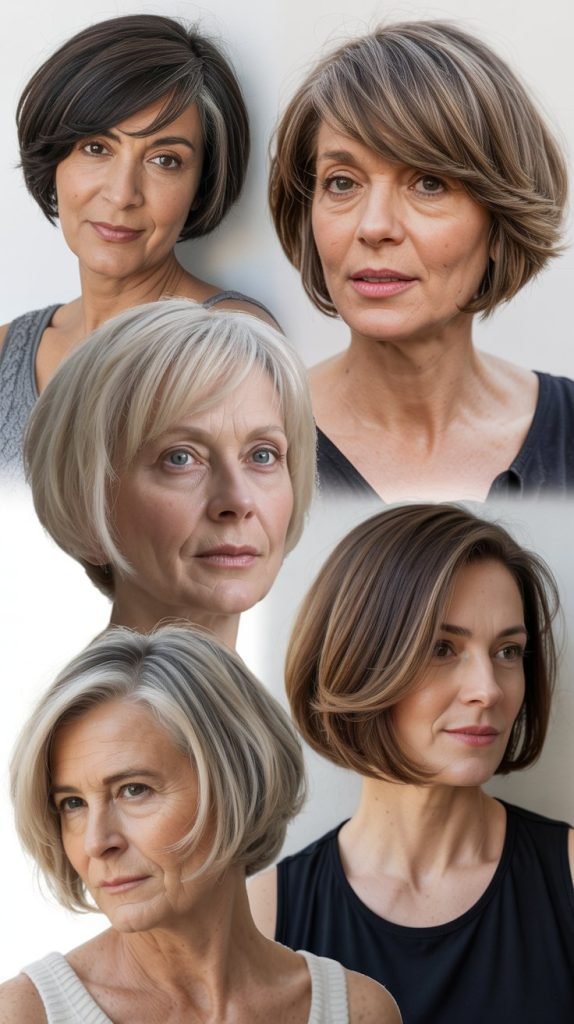 . Asymmetrical Angled Bob