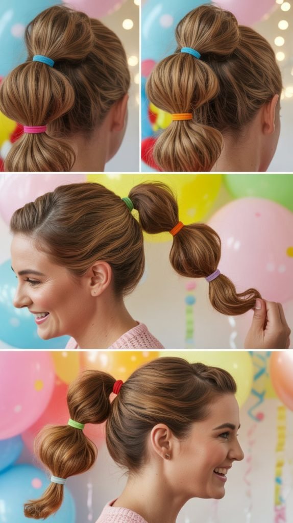 Bubble Ponytail