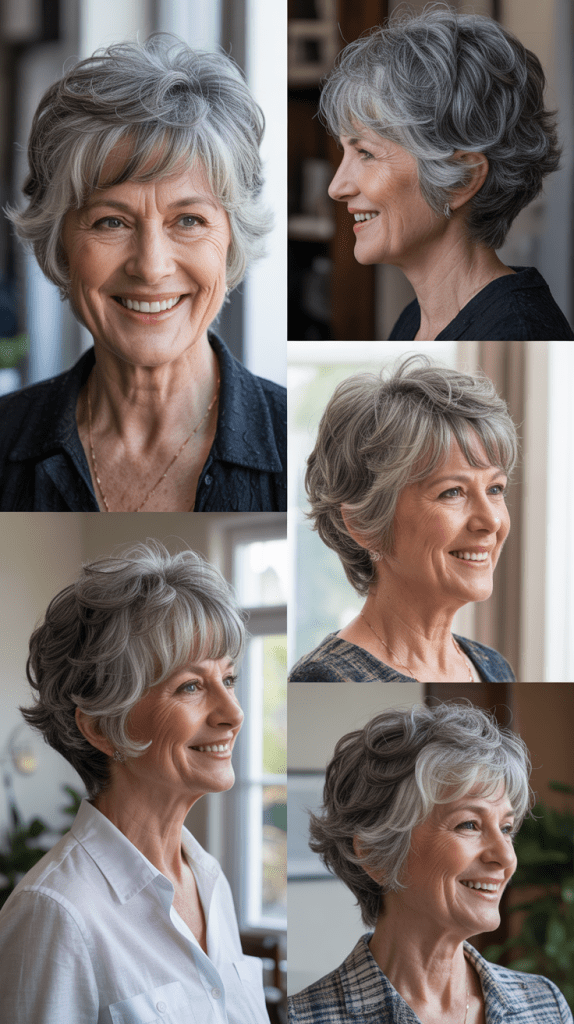 Textured Shag with Bangs