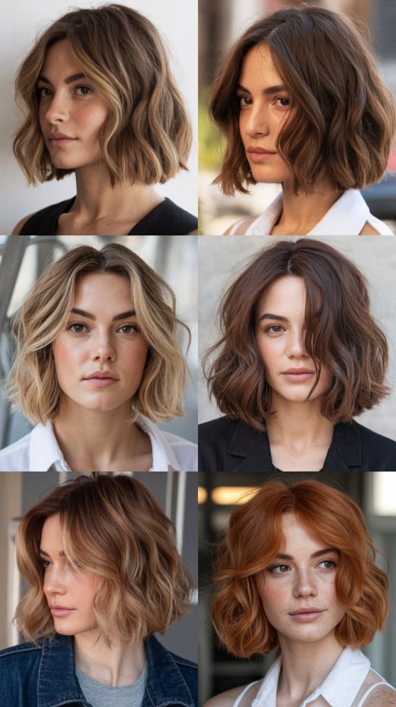 Wavy Long Bob With Face-Framing Layers