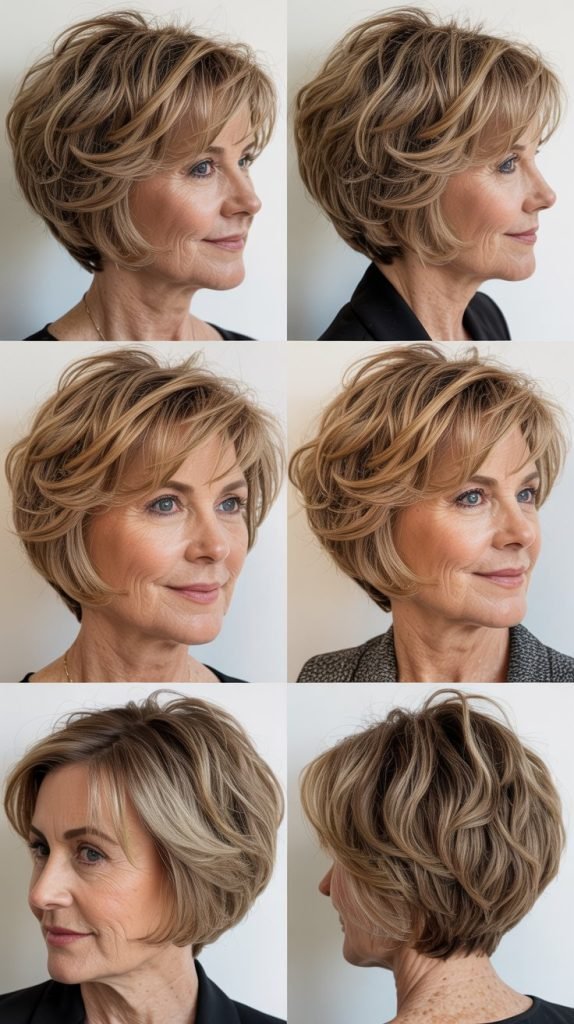 Textured Bob with Choppy Ends