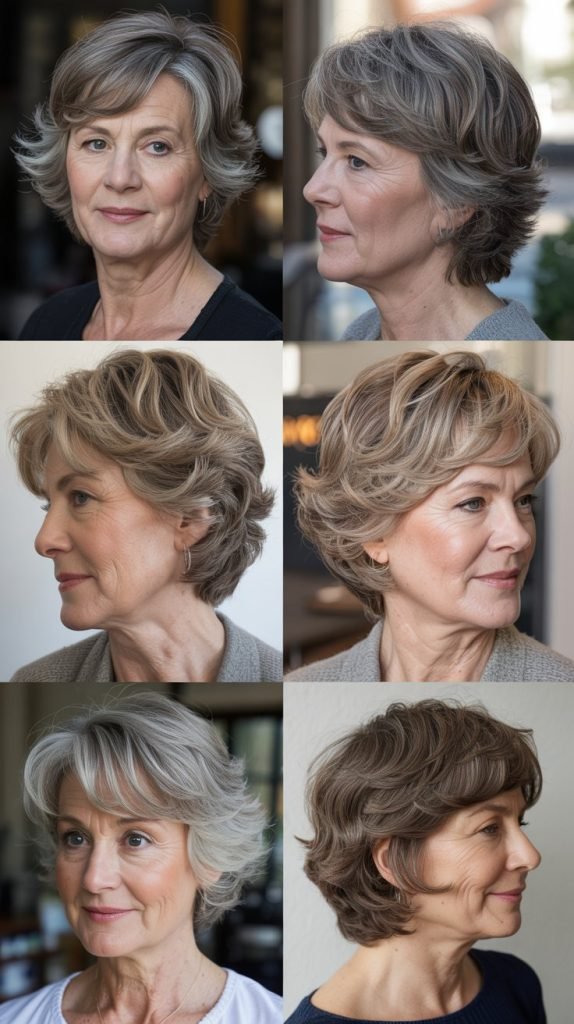 Chin-Length Cut with Feathered Layers