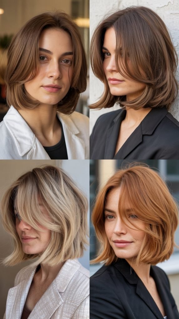 Long Bob With Wispy Front Layers