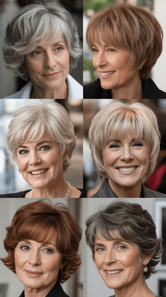 Short Shag with Bangs